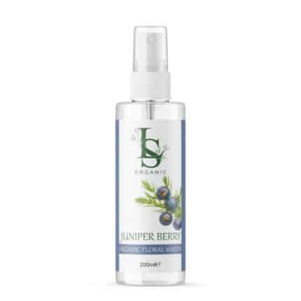 Organic floral water from juniper