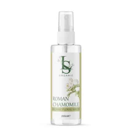 Organic floral water from roman chamomile