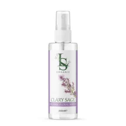 Organic floral water from clary sage