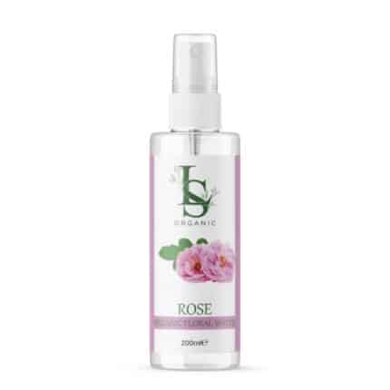 Organic floral water from rose