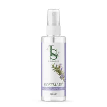Organic floral water from rosemary